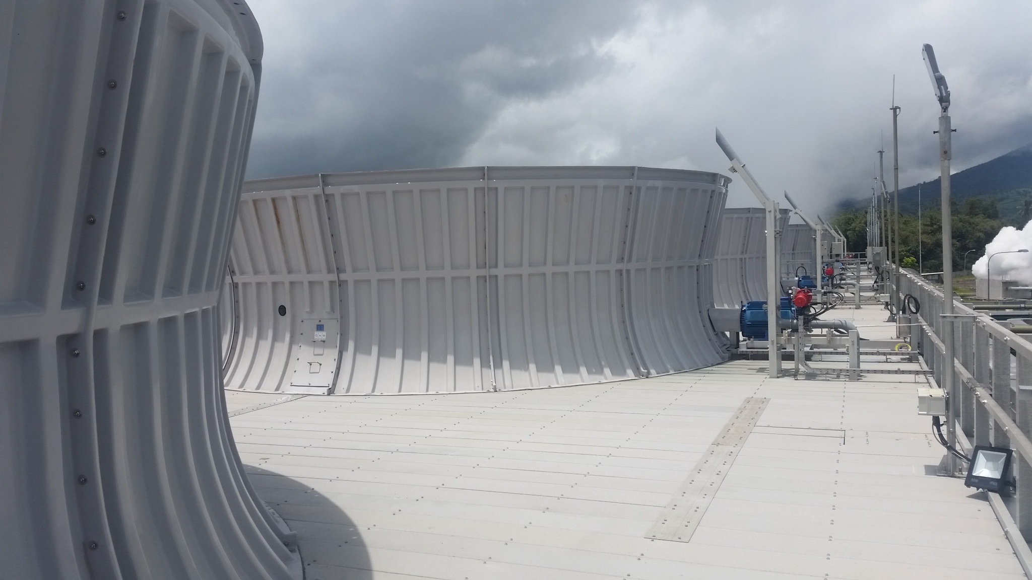 fan cylinder & fan deck replacement